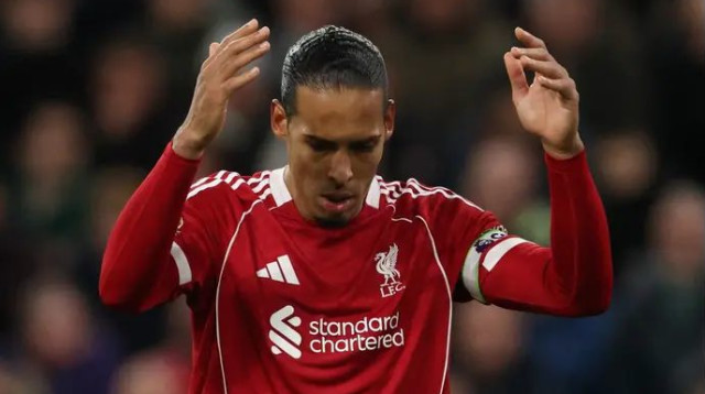 "רגע קשה מאוד". ואן דייק לקח אחריות (צילום: רויטרס)