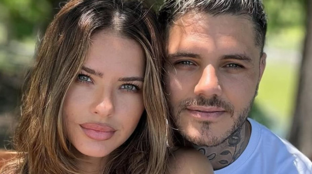 חתונה עוד השנה? מאורו איקרדי וצ'ינה סוארס (צילום: מסך, אינסטגרם)