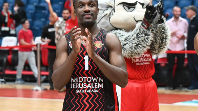 ג'ארד הארפר, הפועל ירושלים (צילום: ברני ארדוב)