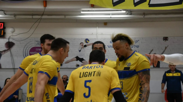 מכבי תל אביב בכדורעף (צילום: אתר רשמי, רינת ורדי, באדיבות מכבי תל אביב)