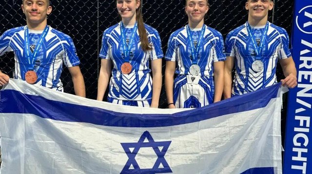 נבחרת ישראל ב-MMA (צילום: איגוד ה-MMA)