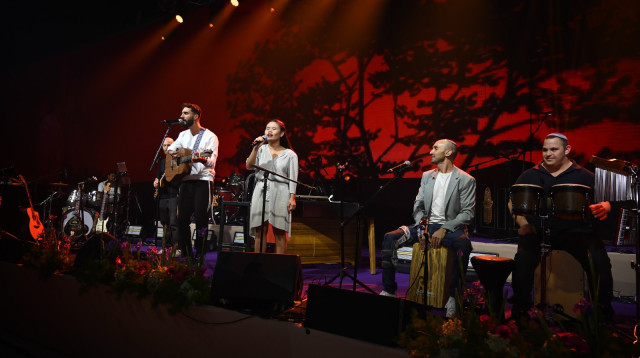 להקת שלווה (צילום: יוסי זלינגר)