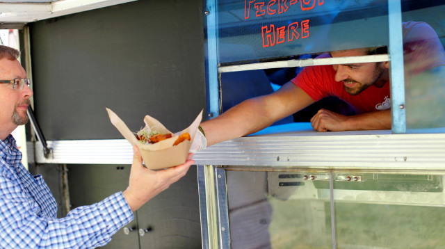 פודטראק - משאית אוכל (צילום: רויטרס)