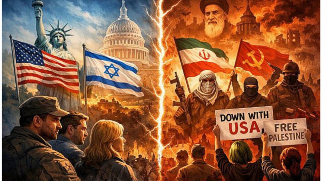 פרוגרסיבים. יוצאים נגד בעלות בריתה של ארה"ב (צילום: ללא קרדיט)