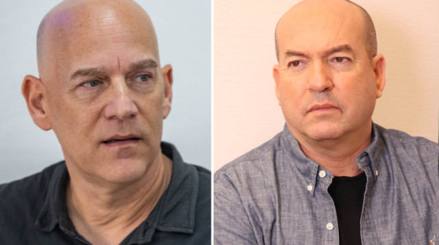 אייל ברקוביץ' וגיא פלג (צילום: מימין לשמאל: אור גפן, חיים גולדברג, פלאש 90)