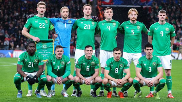שחקני נבחרת אירלנד (צילום: James Gill - Danehouse / Contributor)