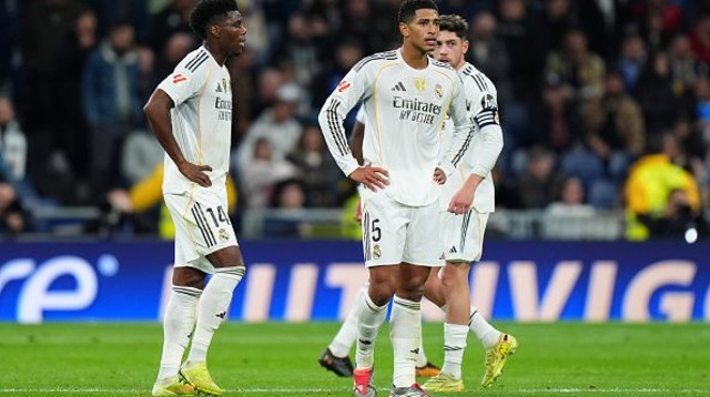 שחקני ריאל מדריד מאוכזבים (צילום: Angel Martinez)