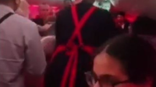 התקרית האלימה בשמיים, טיסה מטורקיה לבריטניה (צילום: שימוש לפי סעיף 27א')