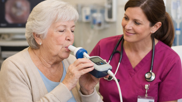 תבחין נשיפה לאבחון חיידק האולכוס (צילום: עיבוד מחשב: מעריב אונליין)