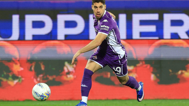 שחקן פיורנטינה, מנור סולומון (צילום: GettyImages, Gabriele Maltinti)