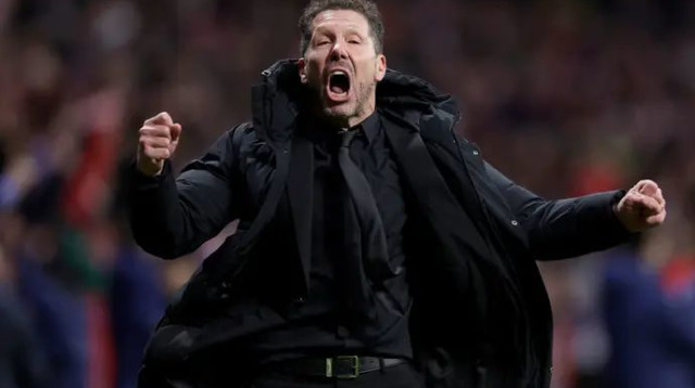 אוהבים לראות אותו ככה. סימאונה (צילום: GettyImages, Maria Gracia Jimenez/Soccrates)