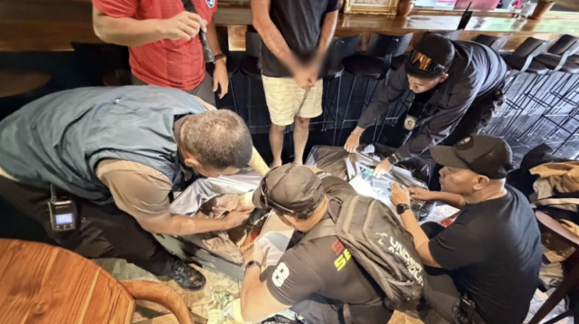 מעצר הסמים בתאילנד (צילום: משטרת תאילנד)