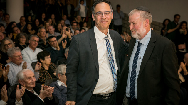 שי ניצן, אביחי מנדלבליט (צילום: אוליביה פיטוסי, פלאש 90)