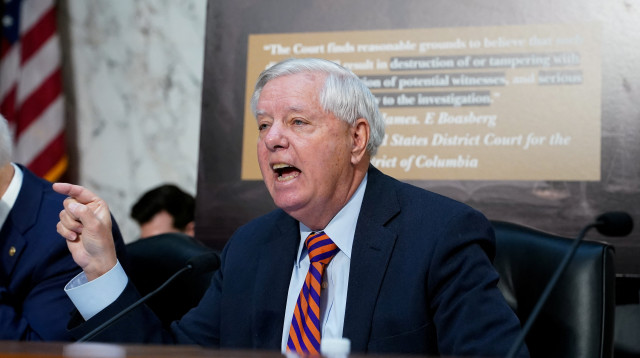 לינדזי גרהאם (צילום: רויטרס)