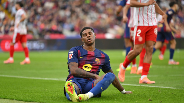 שחקן ברצלונה מרקוס רשפורד (צילום: GettyImages)