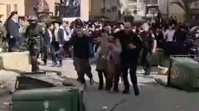 חיילות הותקפו בבני ברק (צילום: צילום מסך מתוך רשתות חברתיות)