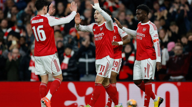 גבריאל מרטינלי, שחקן ארסנל (צילום: רויטרס)