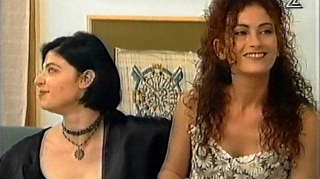 מיכל גוטליב פרידור עם מרב מיכאלי בערוץ 2 (צילום: צילום מסך ערוץ 2)