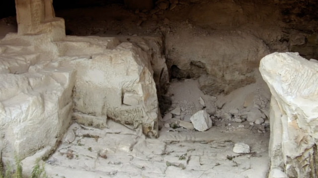 ממצא ארכיאולוגי (צילום: צילום מסך)