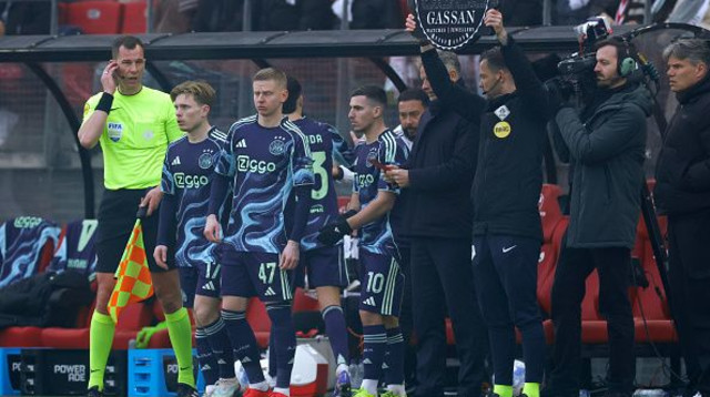 גלוך וזינצ'נקו במדי אייאקס (צילום: Getty images)