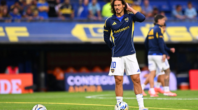 אדינסון קבאני, חלוץ בוקה (צילום: GettyImages, Rodrigo Valle)