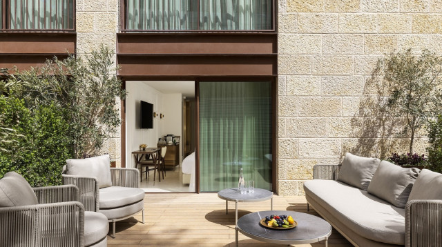 מלון תיאטרון ירושלים  (צילום: אסף פינצ'וק)