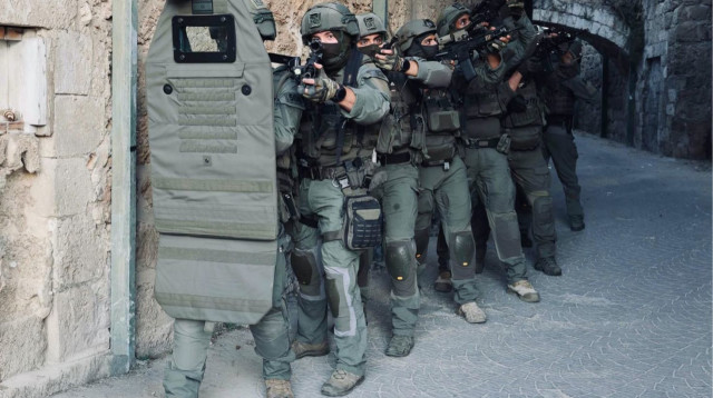 פעילות המשטרה, מסתערבים, מג"ב (צילום: דוברות המשטרה)