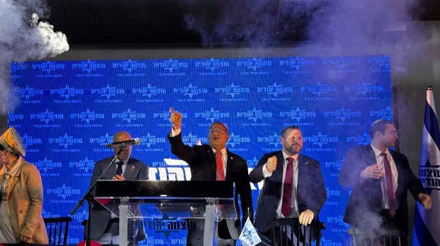 איתמר בן גביר בכנס בנתיבות (צילום: ללא קרדיט)