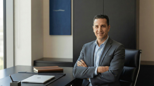  אריאל פרדו במשרד (צילום: יחצ)