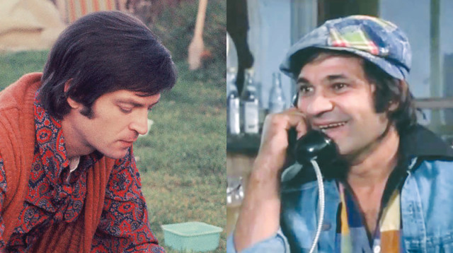 זאב רווח, אריק איינשטיין (צילום: אלונה איינשטיין, צילום מסך)