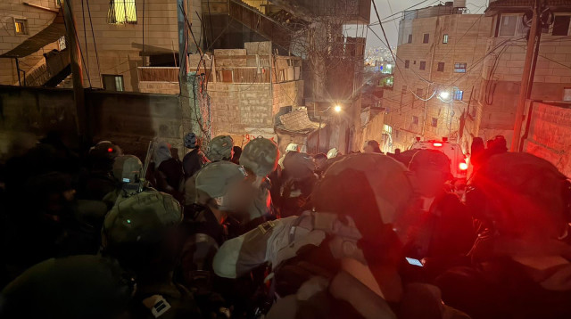 פעילות צה"ל בג'אליס שבחברון (צילום: דובר צה"ל)