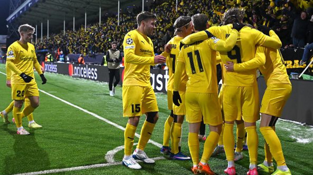 שחקני בודה גלימט חוגגים (צילום: Gettyimages)