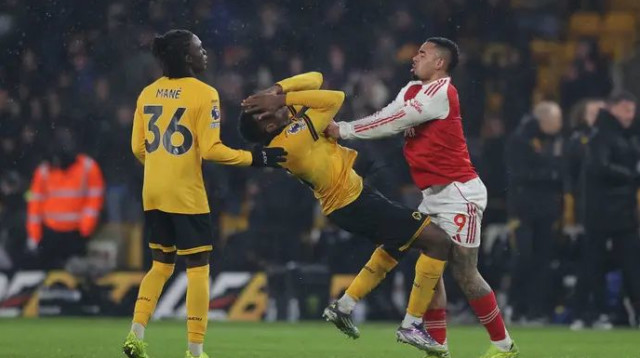 לא הצליחו להשתלט על העצבים. ארסנל (צילום: GettyImages)