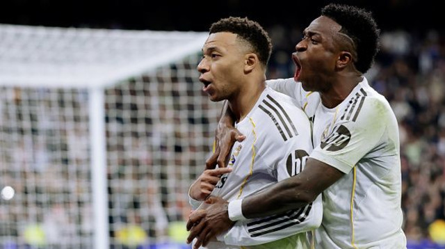 ויניסיוס וקיליאן אמבפה (צילום: Soccrates Images)