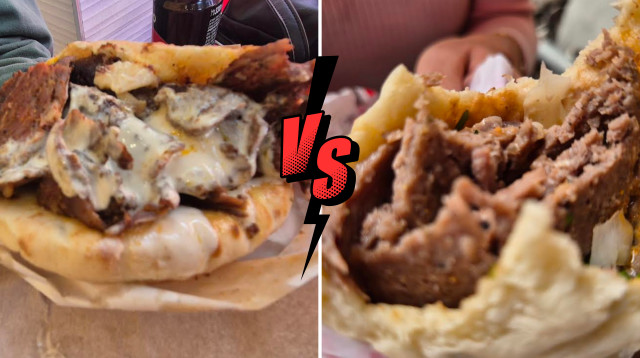 שווארמה שמש נגד אפנדי (צילום: ניר קיפניס)