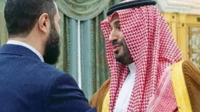 בן סלמאן ואל ג'ולאני  (צילום: רויטרס)