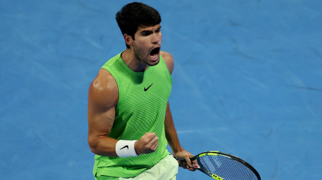 קרלוס אלקראס טניסאי ספרדי (צילום: רויטרס)