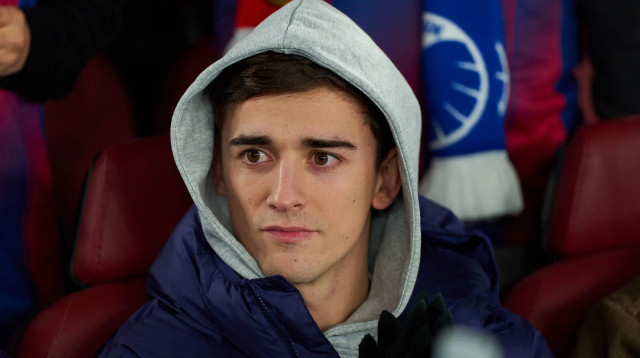 גאבי, שחקן ברצלונה (צילום: GettyImages)