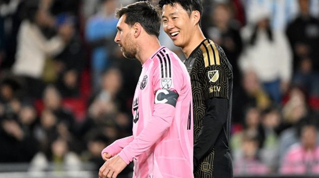 מסי וסון (צילום: Gettyimages)