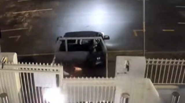 הפשע האנטישמי בבריסביין, אוסטרליה (צילום: צילום מסך יוטיוב,שימוש לפי סעיף 27א')