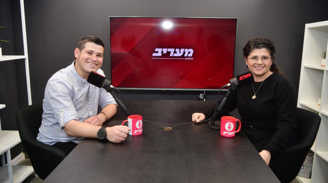 שרן השכל ואברהם בלוך (צילום: אבשלום ששוני)