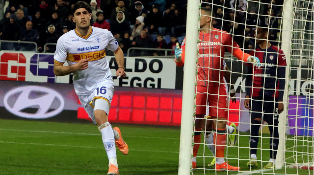 שחקן לצ'ה עומרי גאנדלמן חוגג (צילום: GettyImages, Enrico Locci)