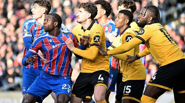 שחקני וולבס וקריסטל פאלאס (צילום: Getty images)