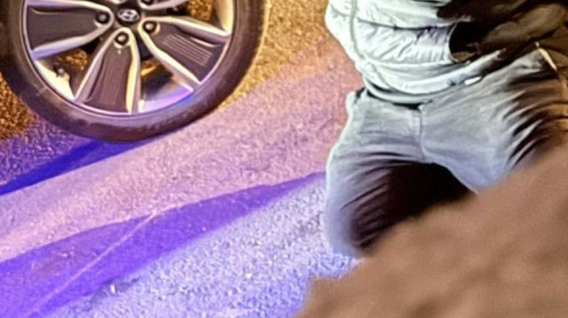 תיעוד המעצר בדרום (צילום: דוברות המשטרה)