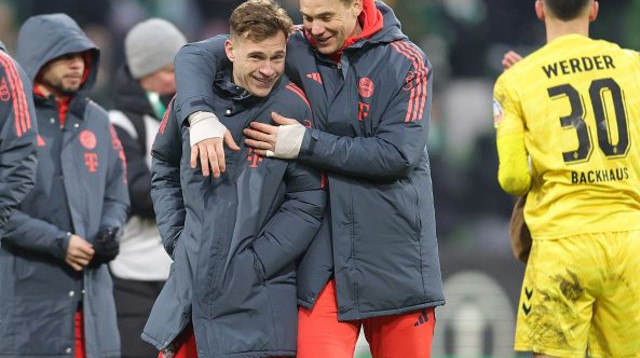 יוזואה קימיש ומנואל נוייר (צילום: Getty images)