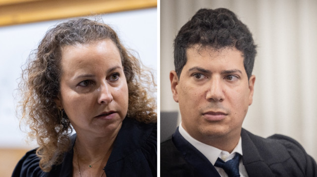 יהודית תירוש, עמית חדד (צילום: חיים גולדברג פלאש 90)