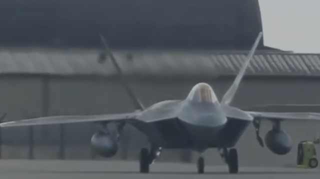 מטוס ה-F-22 האמריקאי  (צילום: שימוש לפי סעיף 27א')