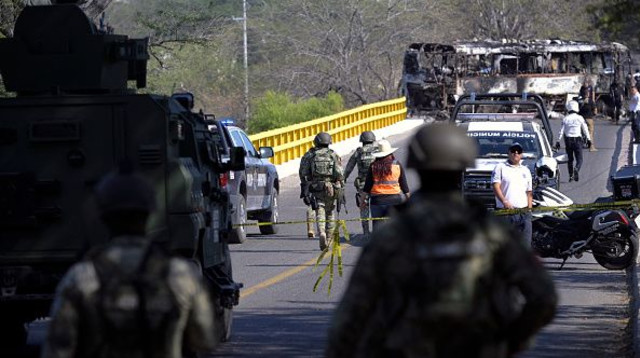 כוחות ביטחון במקסיקו (צילום: GettyImages)