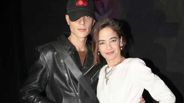 בת חן סבג, אורי קומאי (דודו פארוק) (צילום: אור גפן)