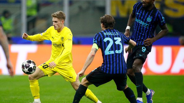 שחקני אינטר (צילום: Getty images)